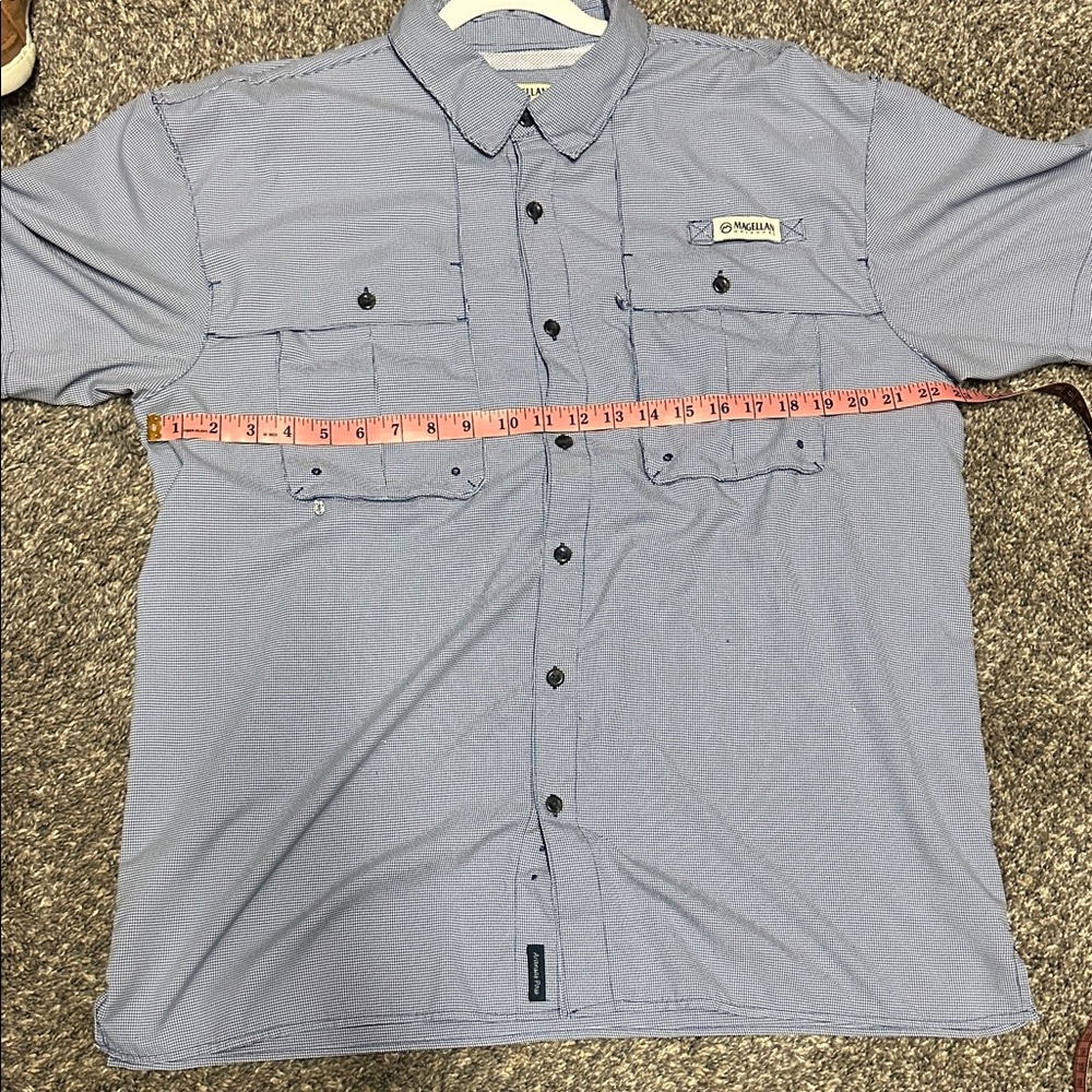 Columbia Men's Blue Casual Button down